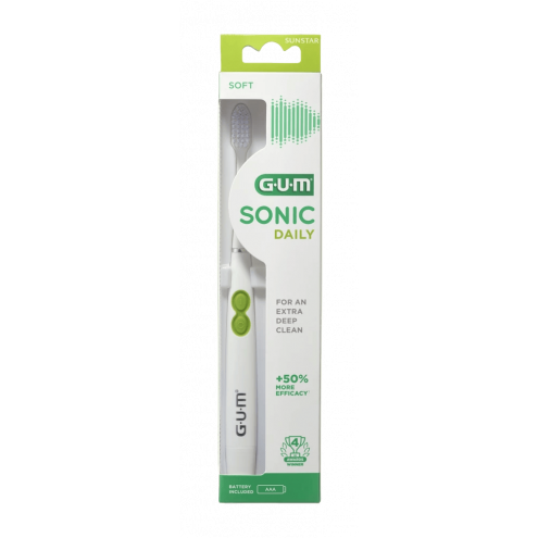 GUM ActiVital Sonic battery sonic toothbrush white